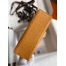 Hermes Kelly Pochette Handmade Bag In Sesame Ostrich Leather