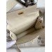 Hermes Kelly Danse II Bag In Craie Evercolor Calfskin