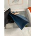 Hermes Kelly Danse II Bag In Deep Blue Evercolor Calfskin