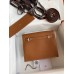 Hermes Kelly Danse II Bag In Gold Evercolor Calfskin