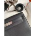 Hermes Kelly Danse II Bag In Black Evercolor Calfskin