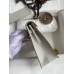 Hermes Kelly Danse II Bag In Pearl Grey Evercolor Calfskin