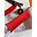 Hermes Kelly Danse II Bag In Red Evercolor Calfskin