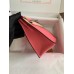 Hermes Kelly Danse II Bag In Rose Lipstick Evercolor Calfskin