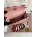 Hermes Kelly Danse II Bag In Rose Sakura Evercolor Calfskin