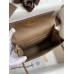 Hermes Kelly Danse II Bag In Taupe Evercolor Calfskin