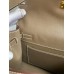 Hermes Kelly Danse II Bag In Taupe Evercolor Calfskin