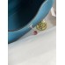 Hermes Mini Lindy Handmade Bag In Blue Jean Clemence Leather