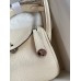 Hermes Mini Lindy Handmade Bag In Nata Clemence Leather