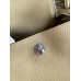 Hermes Mini Lindy Handmade Bag In Trench Clemence Leather