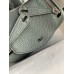 Hermes Mini Lindy Handmade Bag In Vert Amande Clemence Leather
