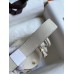 Hermes Mini Lindy Handmade Bag In Craie Swift Leather