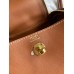 Hermes Mini Lindy Handmade Bag In Gold Swift Leather