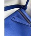Hermes Lindy 26 Handmade Bag In Blue Electric Clemence Leather
