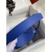 Hermes Lindy 26 Handmade Bag In Blue Electric Clemence Leather