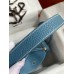 Hermes Lindy 26 Handmade Bag In Blue Jean Clemence Leather