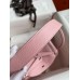 Hermes Lindy 26 Handmade Bag In Rose Sakura Clemence Leather