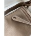 Hermes Lindy 26 Handmade Bag In Taupe Clemence Leather