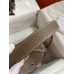 Hermes Lindy 26 Handmade Bag In Taupe Clemence Leather