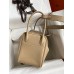 Hermes Lindy 26 Handmade Bag In Trench Clemence Leather