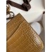 Hermes Constance 18 Handmade Bag In Beige Shiny Alligator Leather