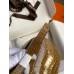 Hermes Constance 18 Handmade Bag In Beige Shiny Alligator Leather