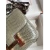 Hermes Constance 18 Handmade Bag In Grey Shiny Alligator Leather