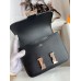 Hermes Constance 18 Handmade Bag In Black Chevre Mysore Leather