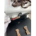 Hermes Constance 18 Handmade Bag In Black Chevre Mysore Leather