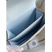 Hermes Constance 18 Handmade Bag In Blue Brume Epsom Calfskin