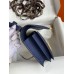 Hermes Constance 18 Handmade Bag In Blue Saphir Epsom Calfskin