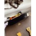 Hermes Constance 18 Handmade Bag In Chocolat Epsom Calfskin