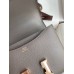Hermes Constance 18 Handmade Bag In Etain Epsom Calfskin