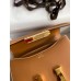 Hermes Constance 18 Handmade Bag In Gold Epsom Calfskin