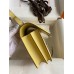Hermes Constance 18 Handmade Bag In Jaune Poussin Epsom Calfskin