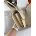 Hermes Constance 18 Handmade Bag In Vanille Matte Alligator Leather