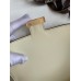 Hermes Constance 18 Handmade Bag In Vanille Matte Alligator Leather