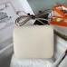 Hermes Constance 18 Handmade Bag In Nata Chevre Mysore Leather