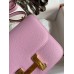 Hermes Constance 18 Handmade Bag In Mauve Sylvestre Epsom Calfskin