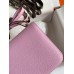 Hermes Constance 18 Handmade Bag In Mauve Sylvestre Epsom Calfskin