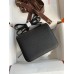 Hermes Constance 18 Handmade Bag In Black Epsom Calfskin