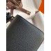 Hermes Constance 18 Handmade Bag In Black Epsom Calfskin