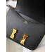 Hermes Constance 18 Handmade Bag In Black Epsom Calfskin