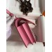 Hermes Constance 18 Handmade Bag In Pink Epsom Calfskin