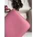 Hermes Constance 18 Handmade Bag In Pink Epsom Calfskin