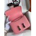 Hermes Constance 18 Handmade Bag In Rose Confetti Epsom Calfskin