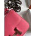 Hermes Constance 18 Handmade Bag In Rose Lipstick Epsom Calfskin