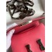 Hermes Constance 18 Handmade Bag In Rose Lipstick Epsom Calfskin