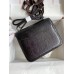 Hermes Constance 18 Handmade Bag In Black Lizard Leather