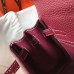 Hermes Kelly 20cm Bag In Bordeaux lemence Leather GHW